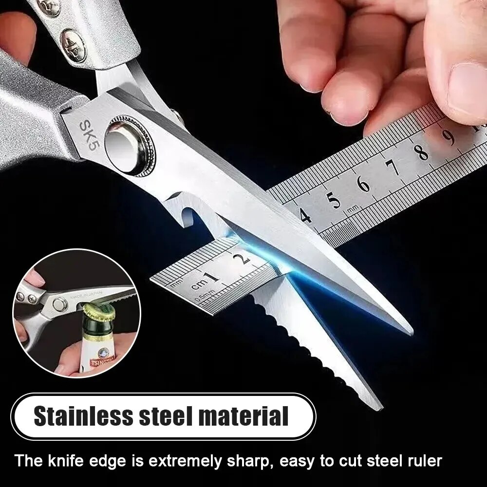 Stainless Steel Kitchen Scisso - Baby Food Scissors ulasan dan harga