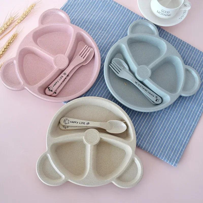 Baby Bowl Spoon Fork Sets Feed - Baby Food Menu ulasan dan harga